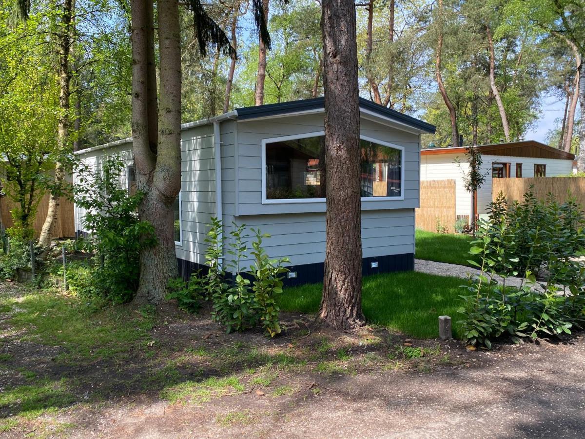 Chalet In De Veluwse Bossen Hoenderloo Exteriör bild
